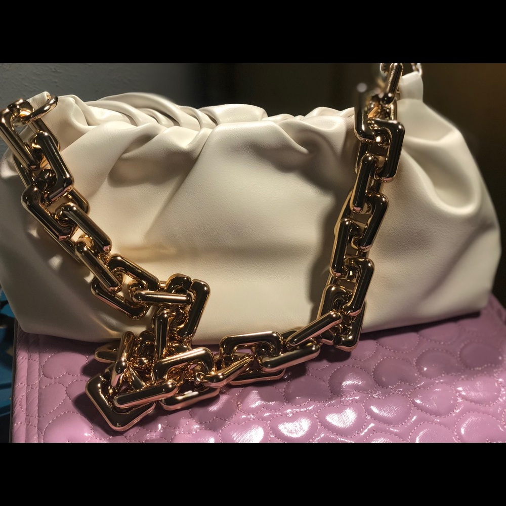 White purse